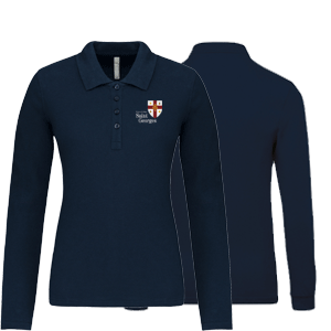 Polo manches longues
Femme
Marquage 3 couleurs

>> Collection ECOLE COLLEGE SAINT GEORGES