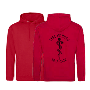 IFSI CANNES // SWEAT Homme
> Promo 2023 - 2026
   Coloris FIRE RED