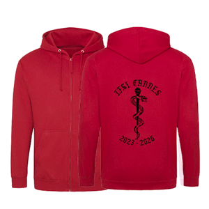IFSI CANNES // SWEAT ZIPPE Homme
> Promo 2023 - 2026
   Coloris ROUGE