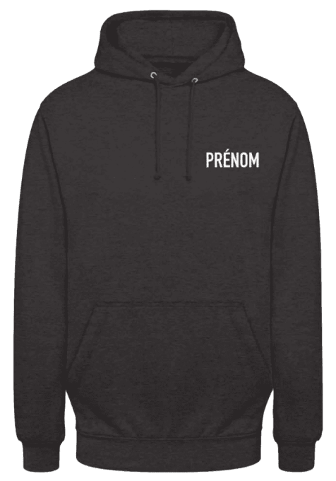 Sweat à capuche zippé // du S au 5XL // UNISEXE  // CHR
