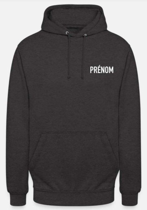 Sweat à capuche zippé // du S au XXL  // UNISEXE  // CHU REA CHIRURGICAL