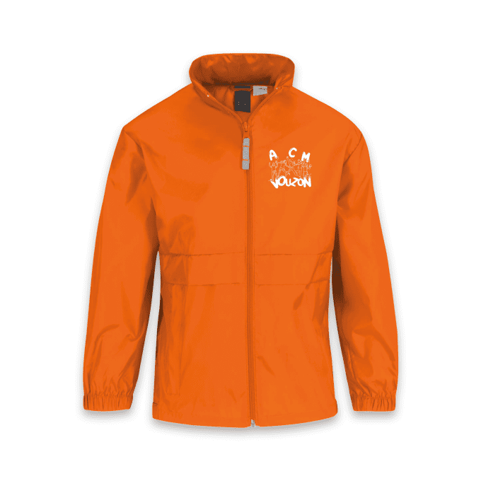 Coupe vent  Adulte / Enfant - ACM Vouzon - Orange