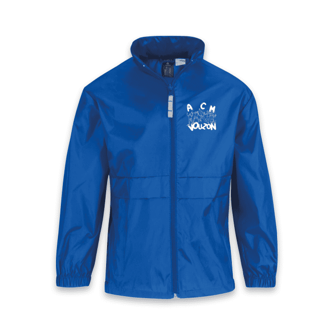 Coupe vent  Adulte / Enfant - ACM Vouzon - Bleu Royal