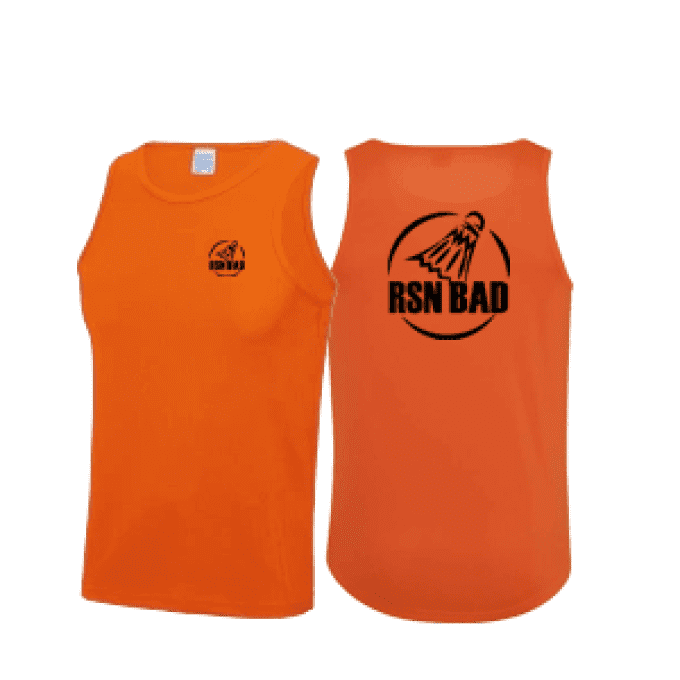 Debardeur Homme - RSN Bad - Orange