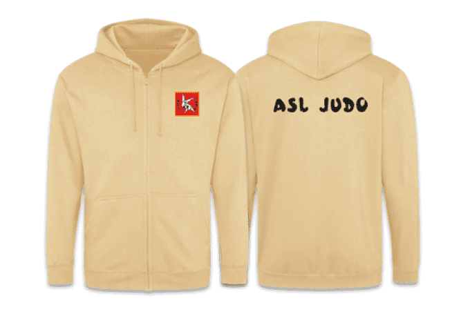 Sweat à capuche zippé // Judo Lamotte // Adulte // Desert Sand