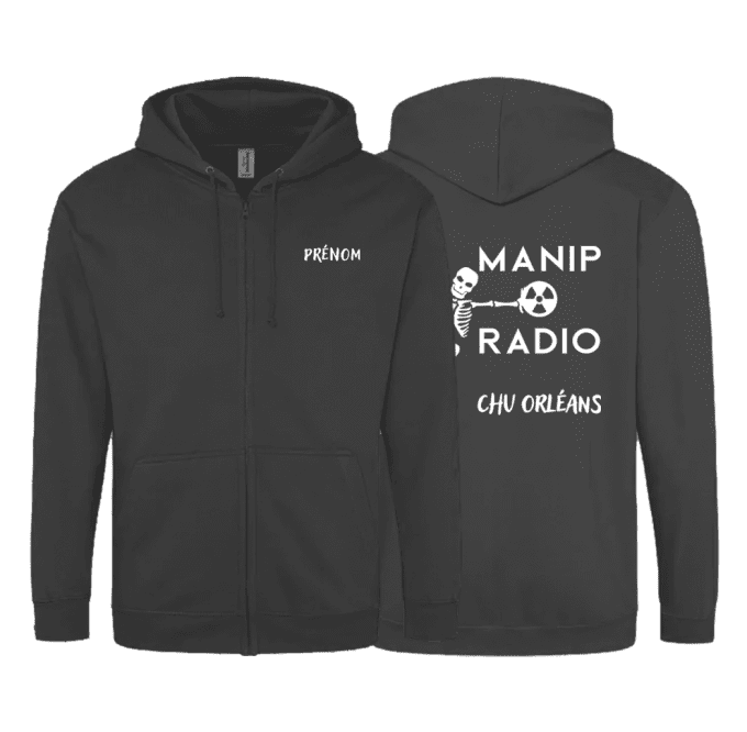 Sweat à capuche zippé // du S au 5XL // UNISEXE  // CHR