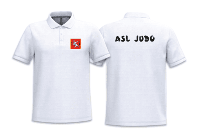 Polo // Judo Lamotte // ENFANT  // Blanc