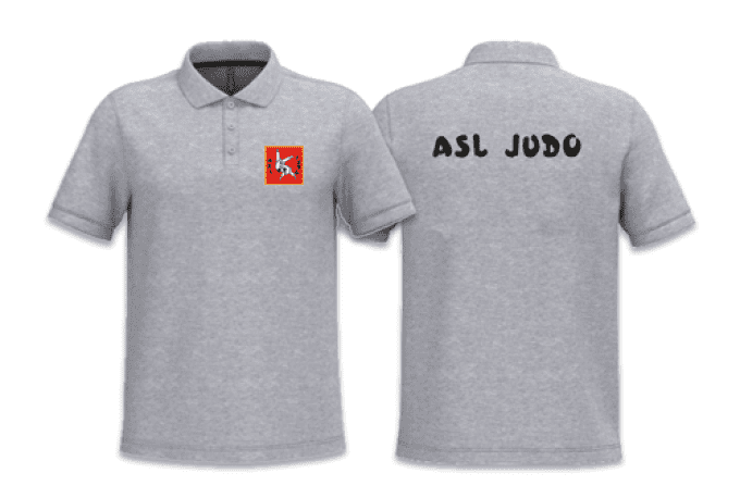 Polo // Judo Lamotte // ENFANT  // Heather grey
