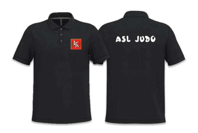 Polo // Judo Lamotte // Adulte // Noir