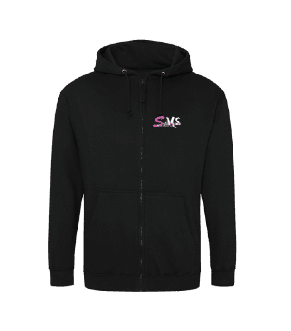 Sweat à capuche zippé - Noir