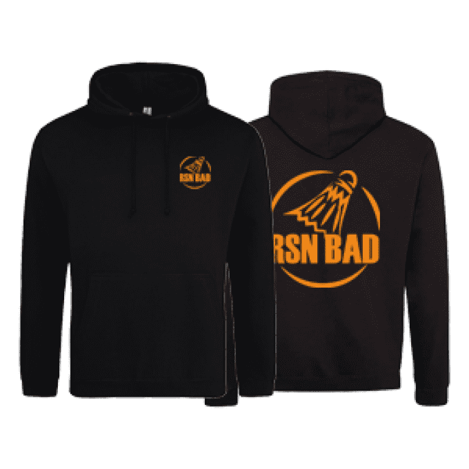 Sweat à capuche Enfant - RSN Bad - Noir