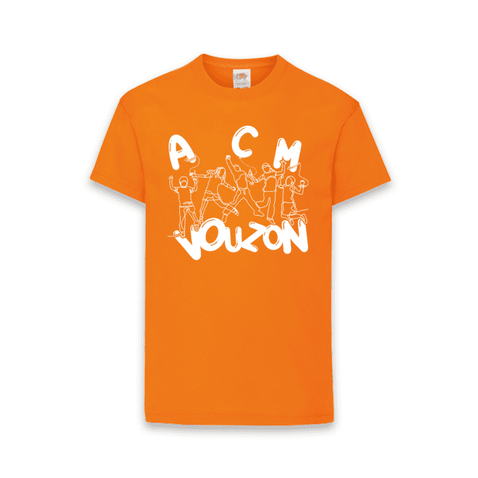Tshirt Adulte / Enfant - ACM Vouzon - Orange