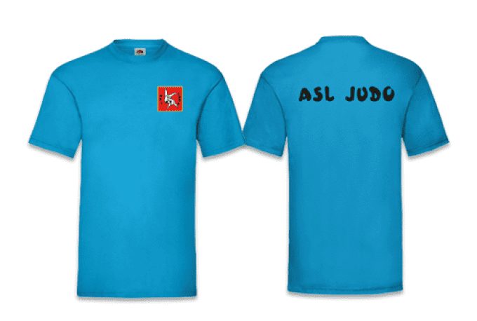 Tshirt // Judo Lamotte // ENFANT  // Azure blue