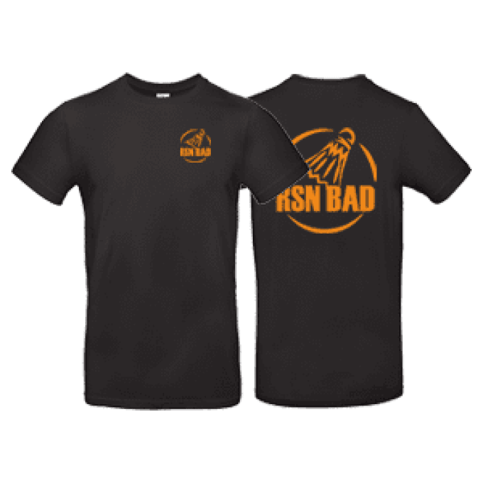 Tshirt coton Enfant - RSN Bad - Noir
